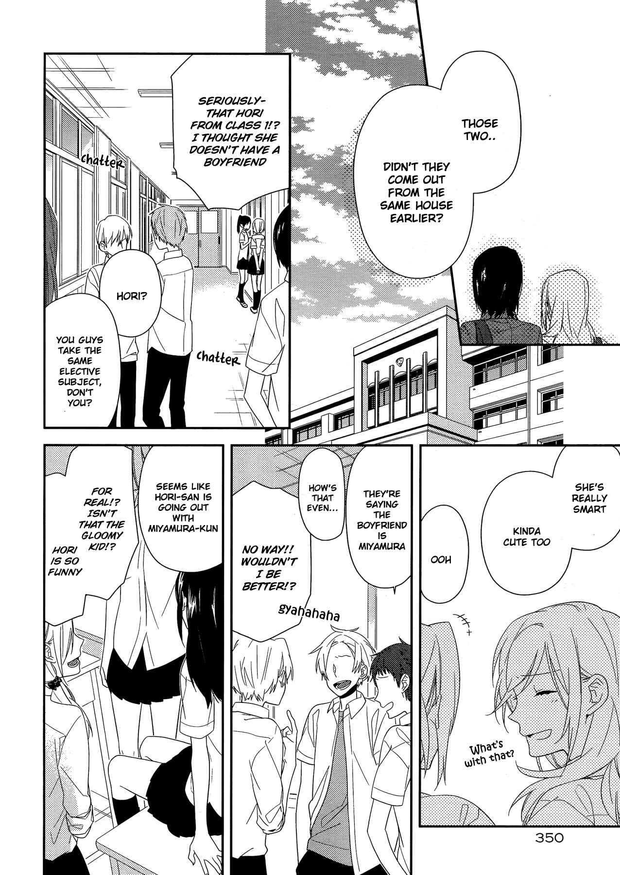 Horimiya Chapter 26 page 15