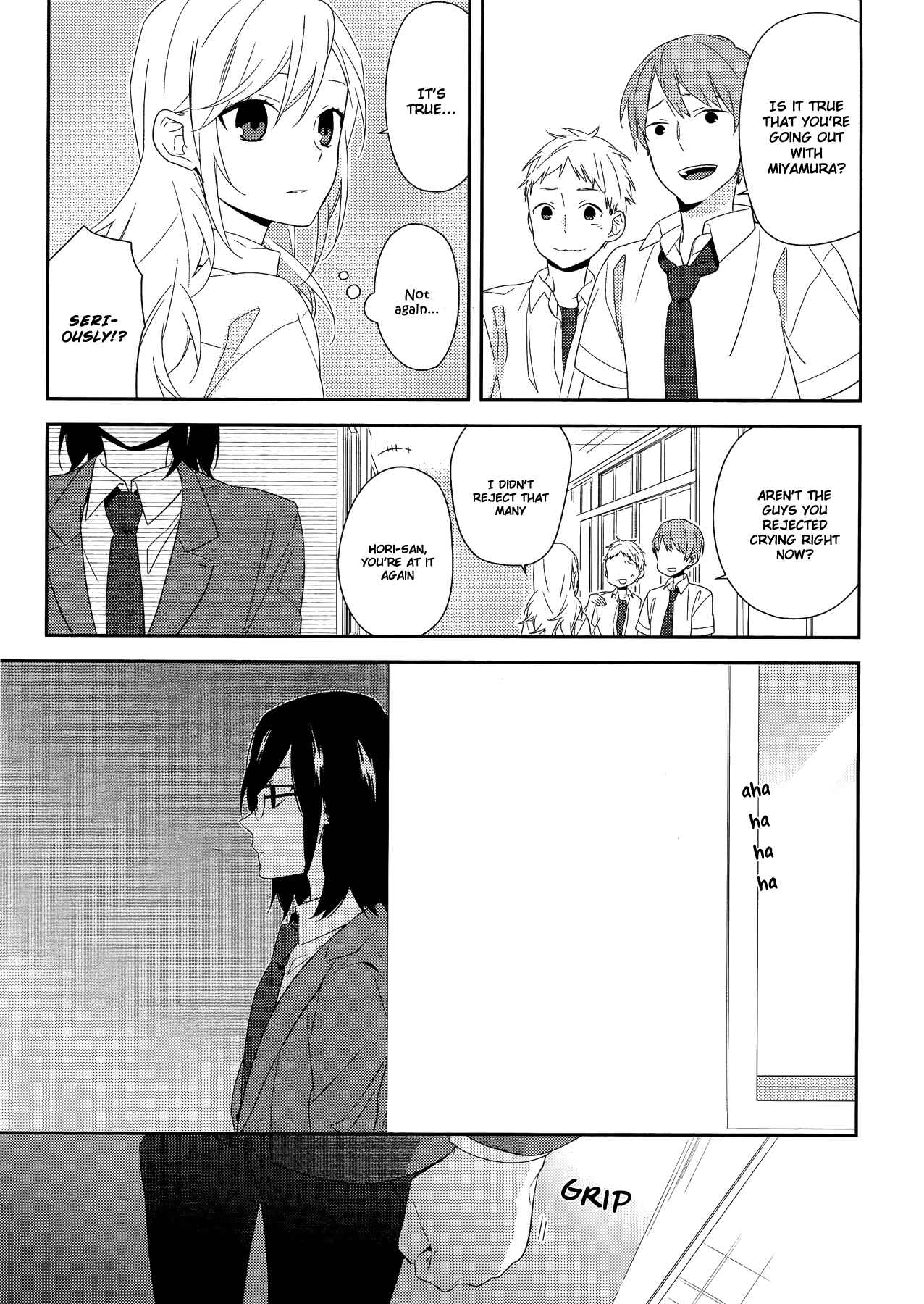 Horimiya Chapter 26 page 18