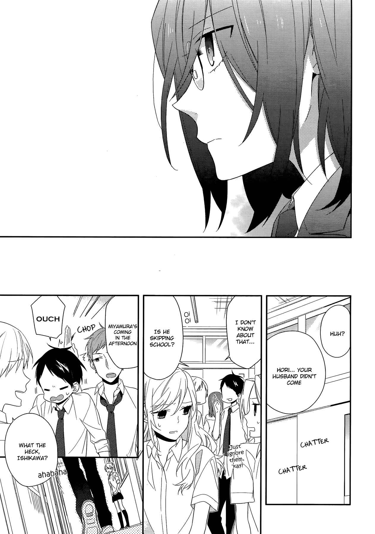 Horimiya Chapter 26 page 20