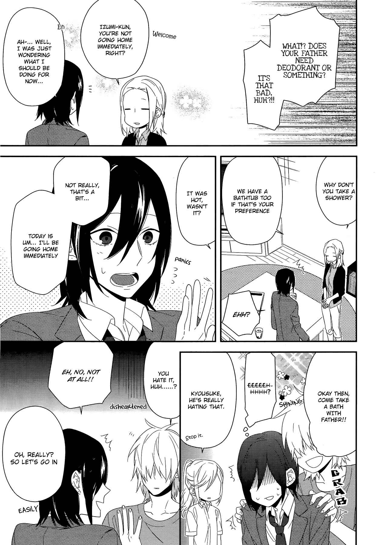 Horimiya Chapter 26 page 4