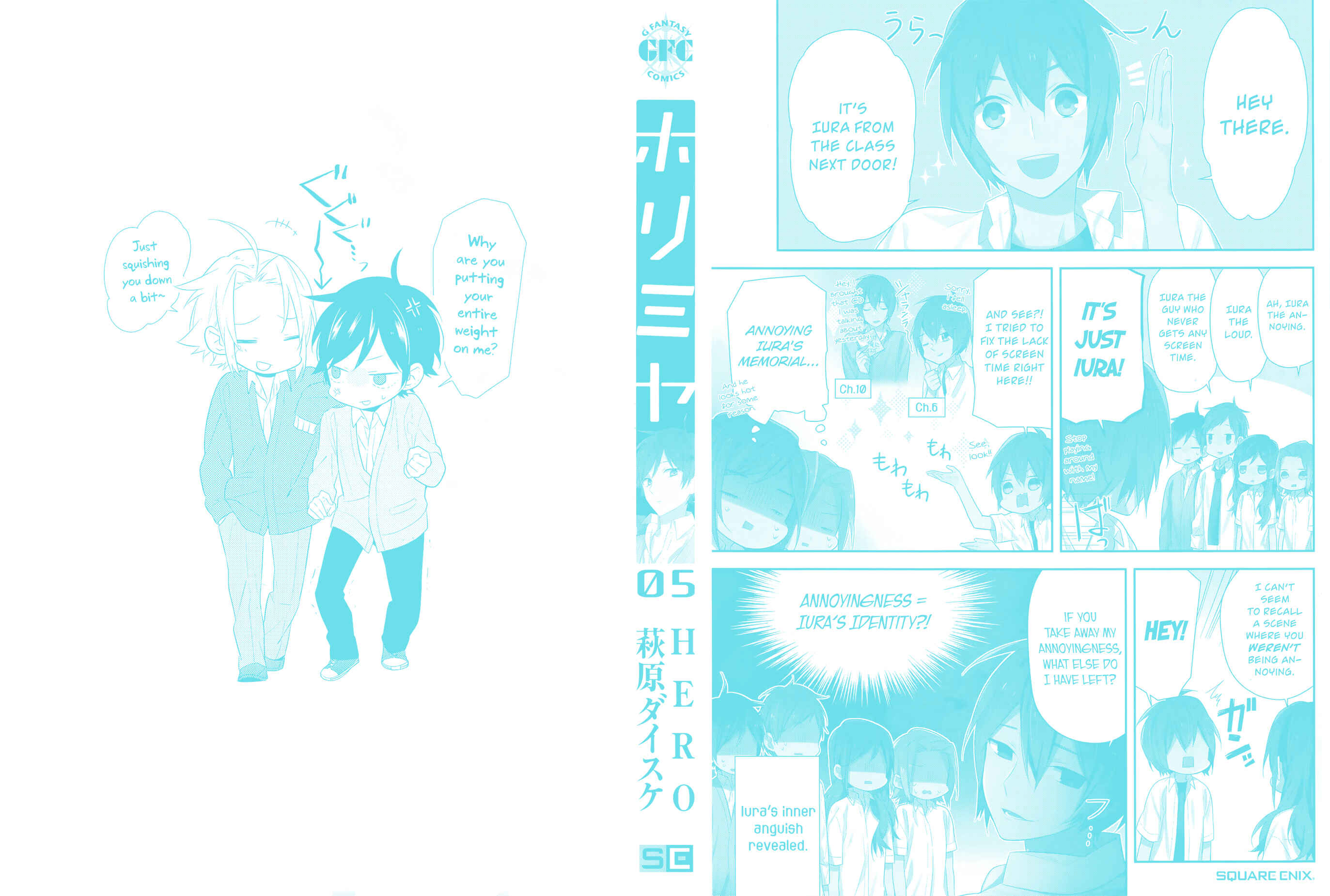 Horimiya Chapter 34.5 page 1