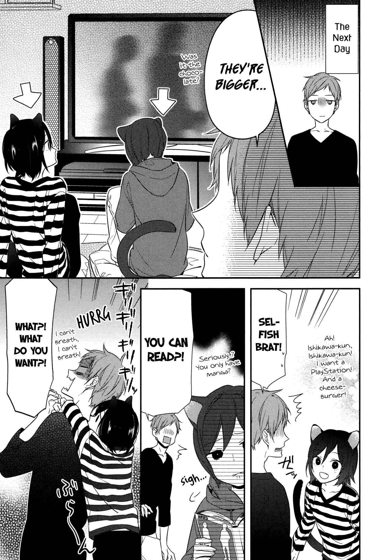 Horimiya Chapter 34.5 page 4