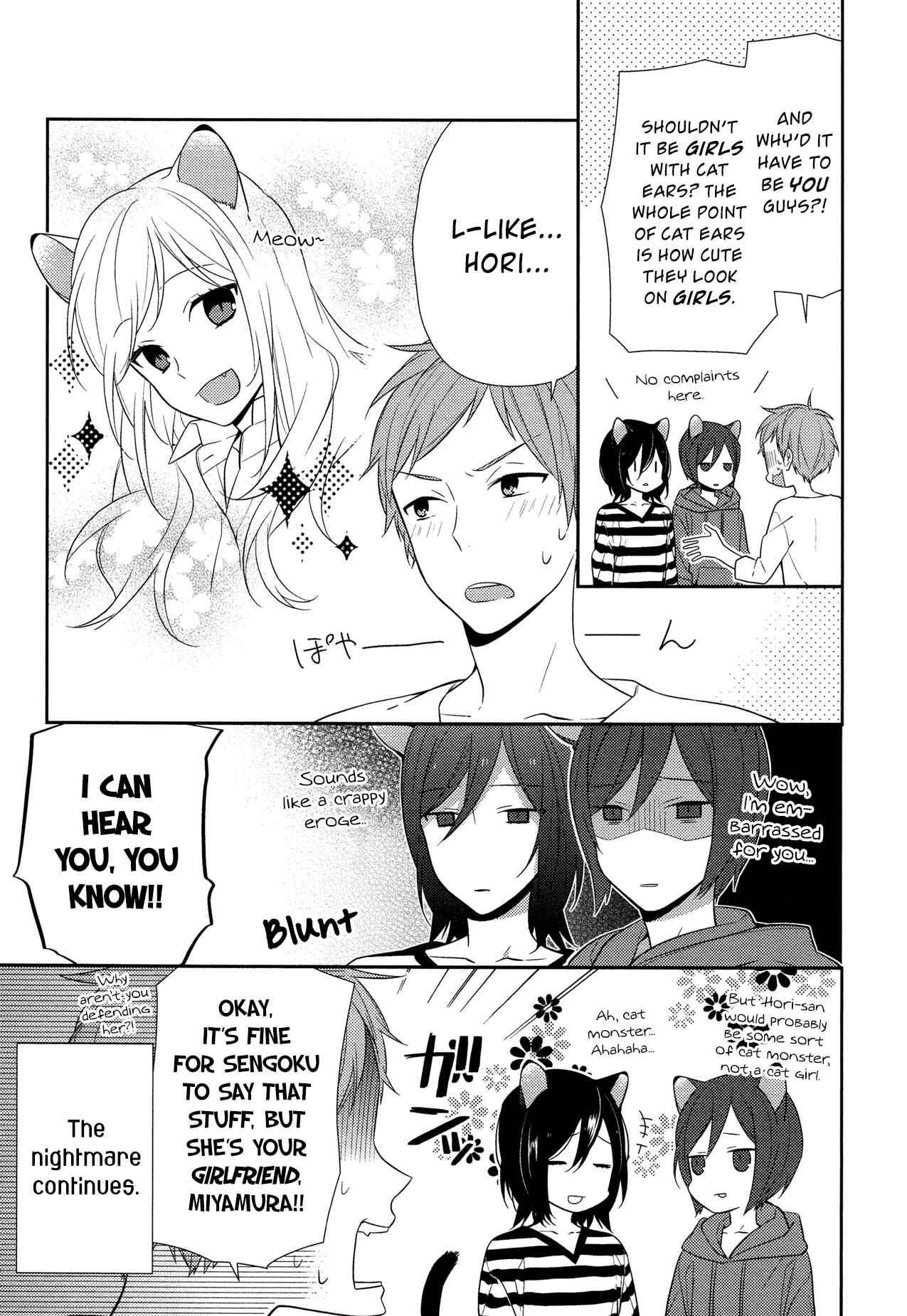 Horimiya Chapter 34.5 page 8