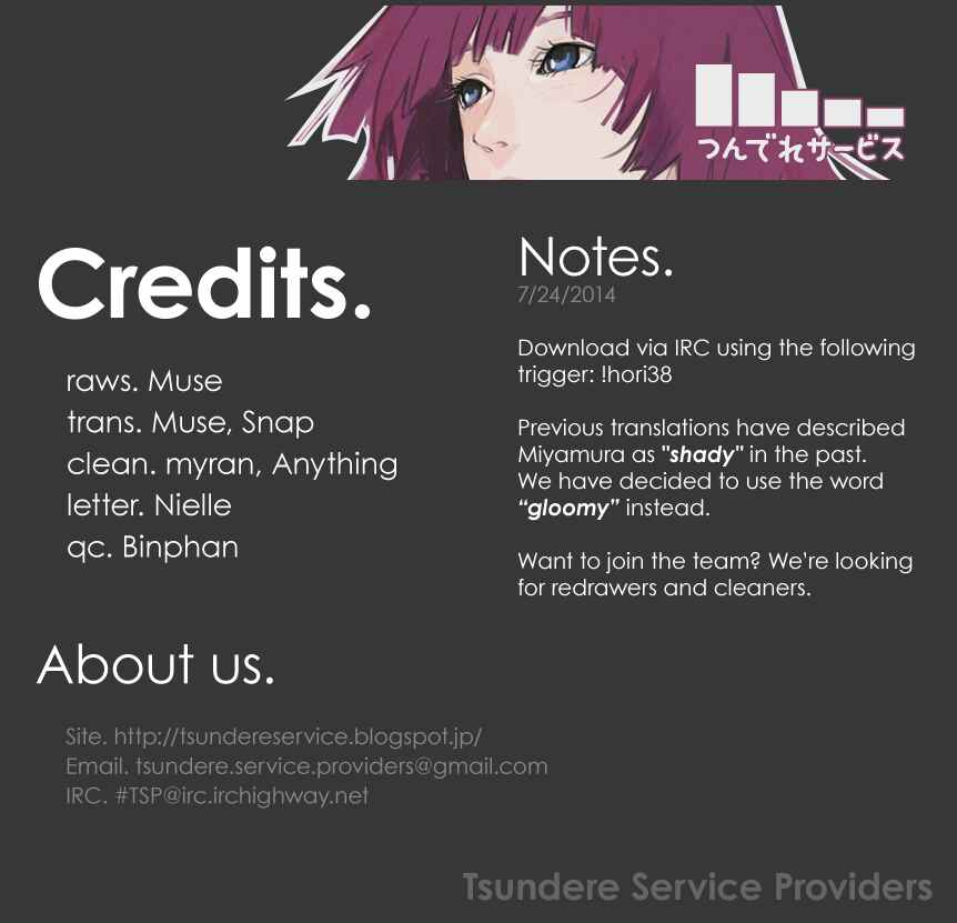 Horimiya Chapter 38 page 21