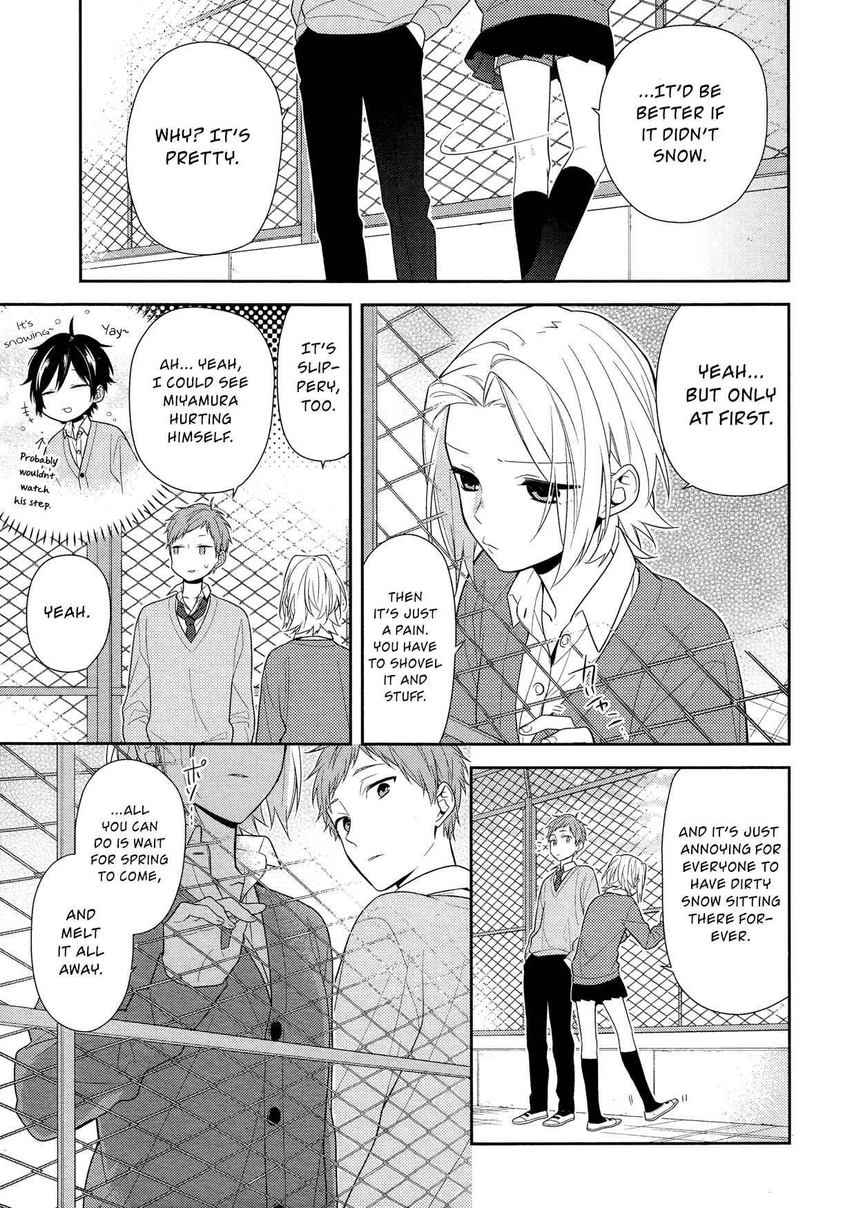 Horimiya Chapter 59 page 14
