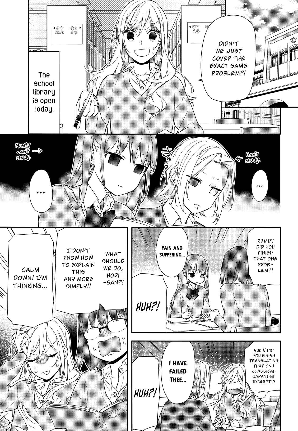 Horimiya Chapter 64 page 4