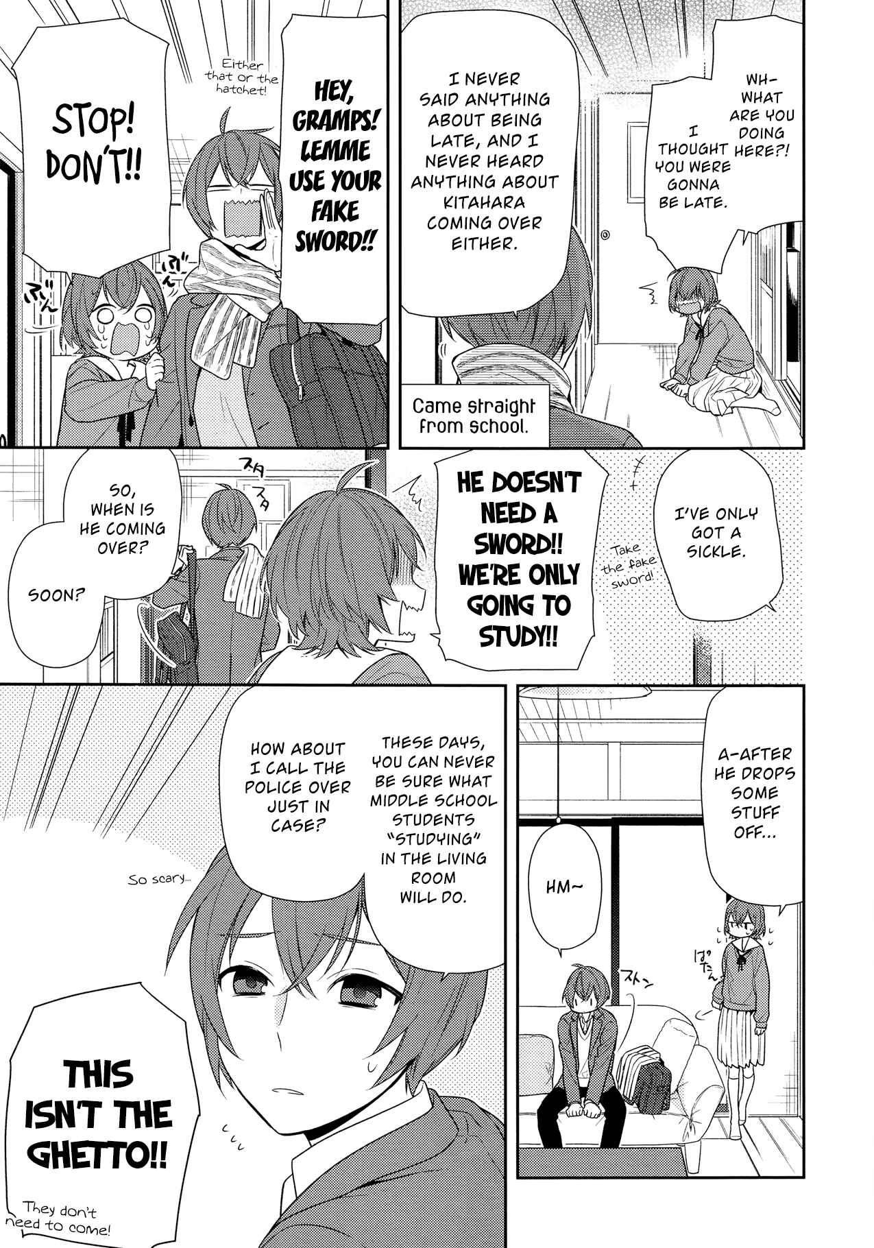 Horimiya Chapter 76 page 12