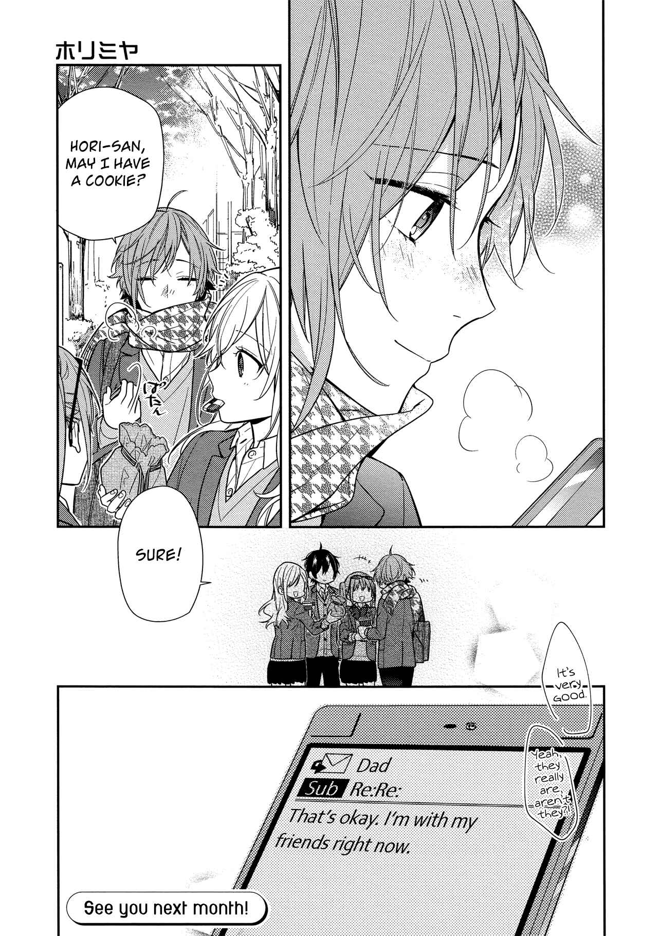 Horimiya Chapter 82 page 14