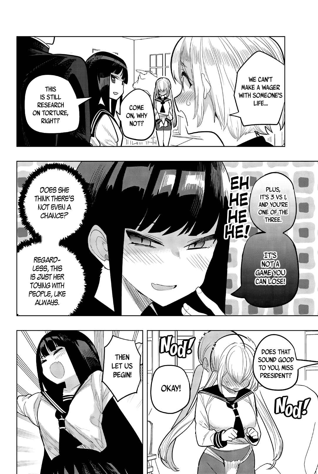Houkago no Goumon Shoujo Chapter 90 page 7