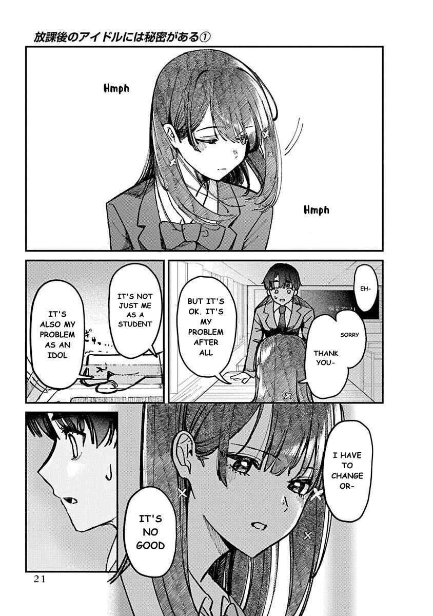 Houkago no Idol ni wa Himitsu ga aru Chapter 1 page 22