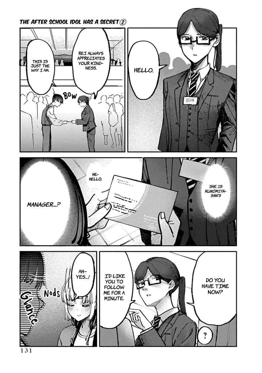 Houkago no Idol ni wa Himitsu ga aru Chapter 14 page 14