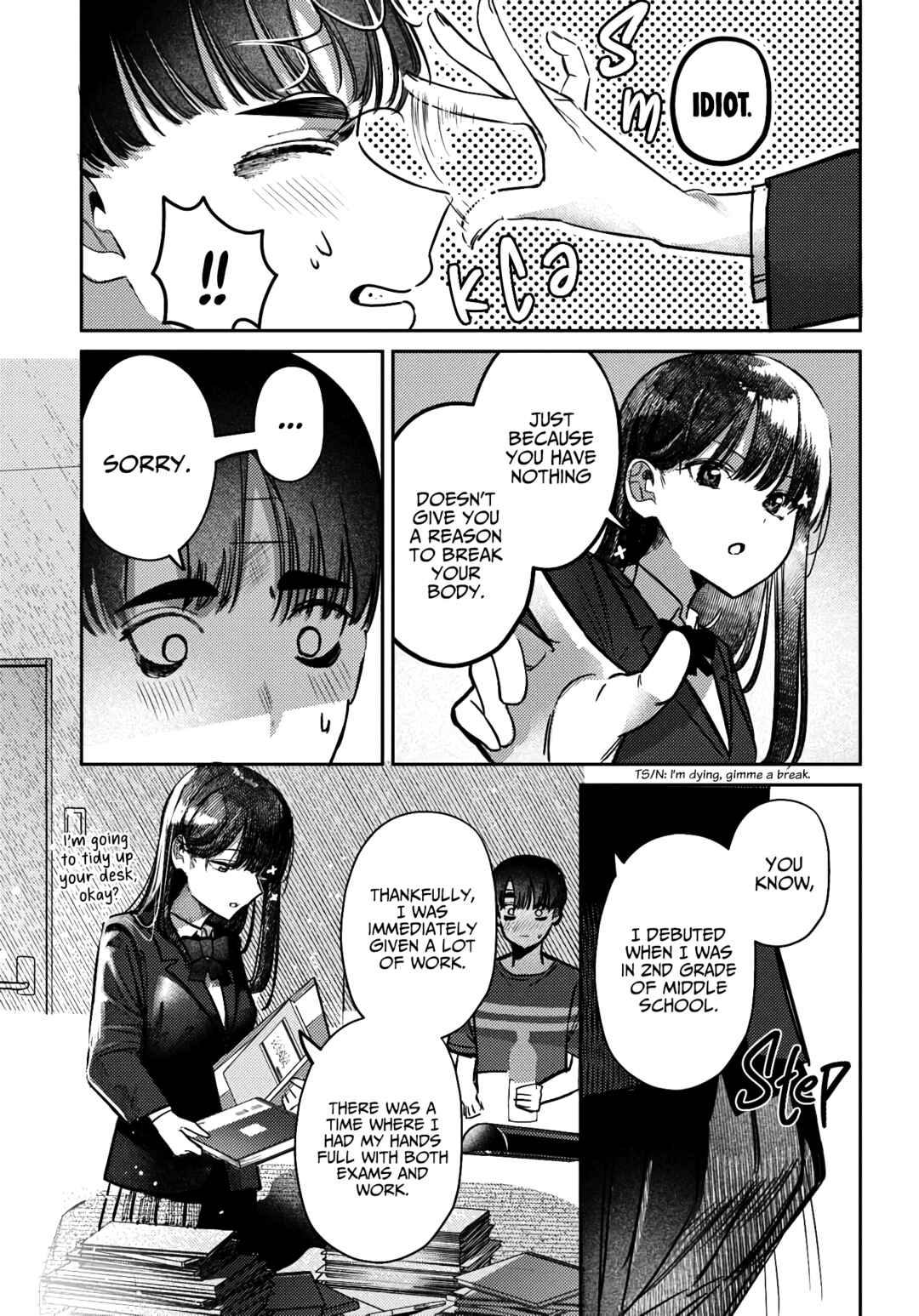 Houkago no Idol ni wa Himitsu ga aru Chapter 41 page 10