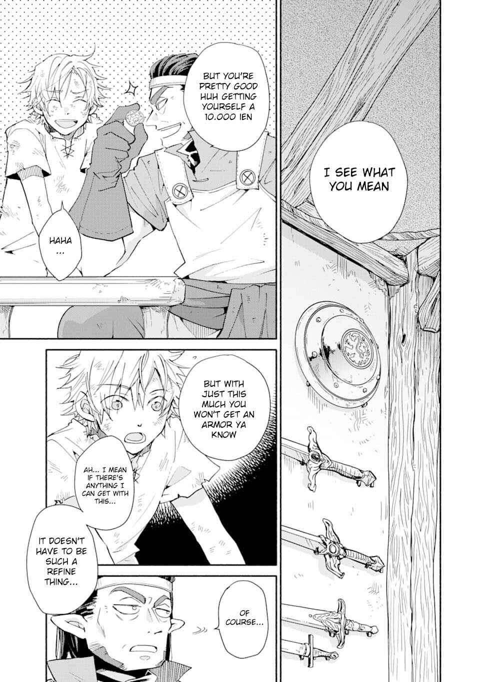 How a Single Gold Coin Can Change an Adventurer's Life Chapter 1 page 28