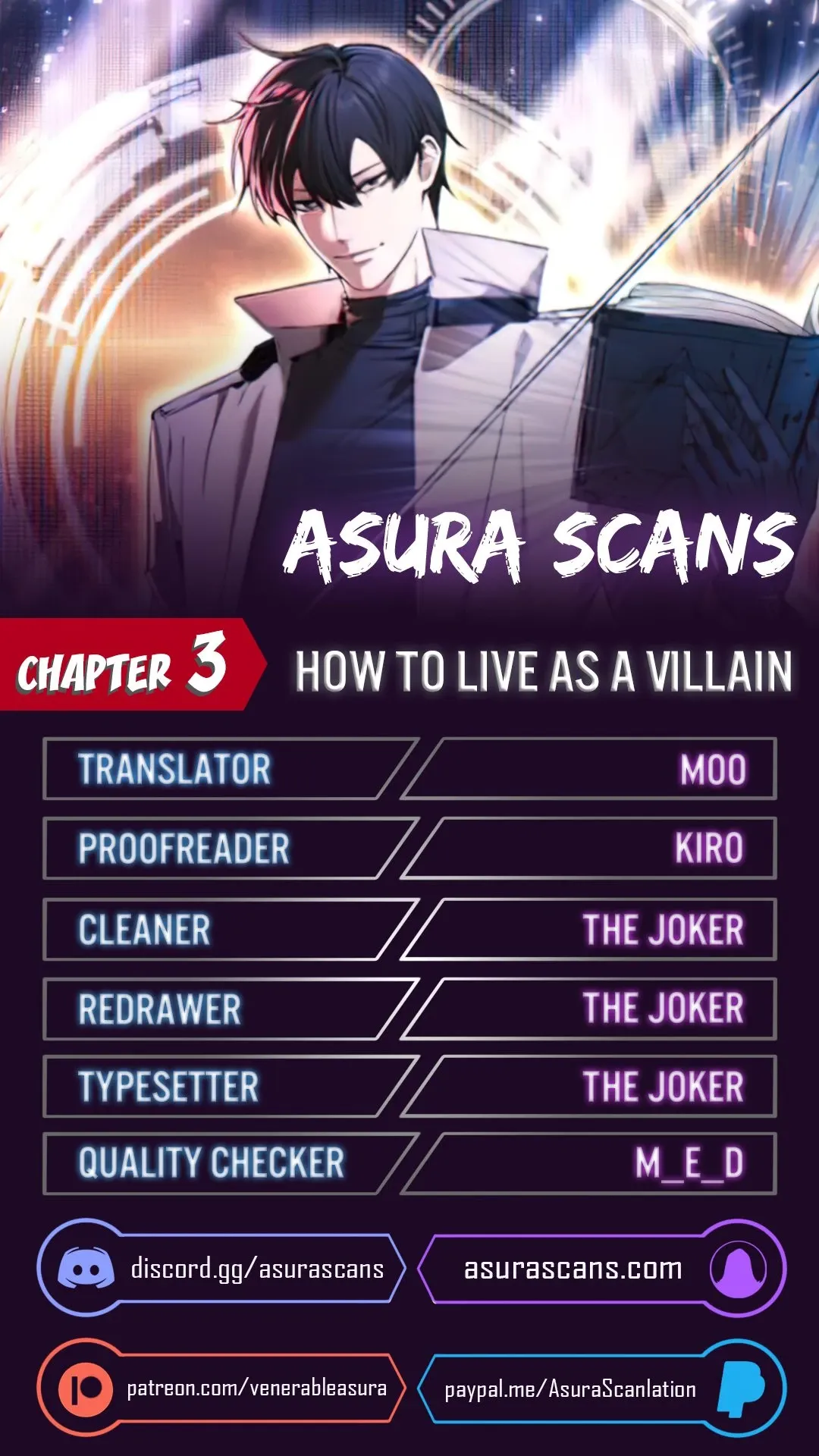 How To Live As a Villain Chapter 3 page 0