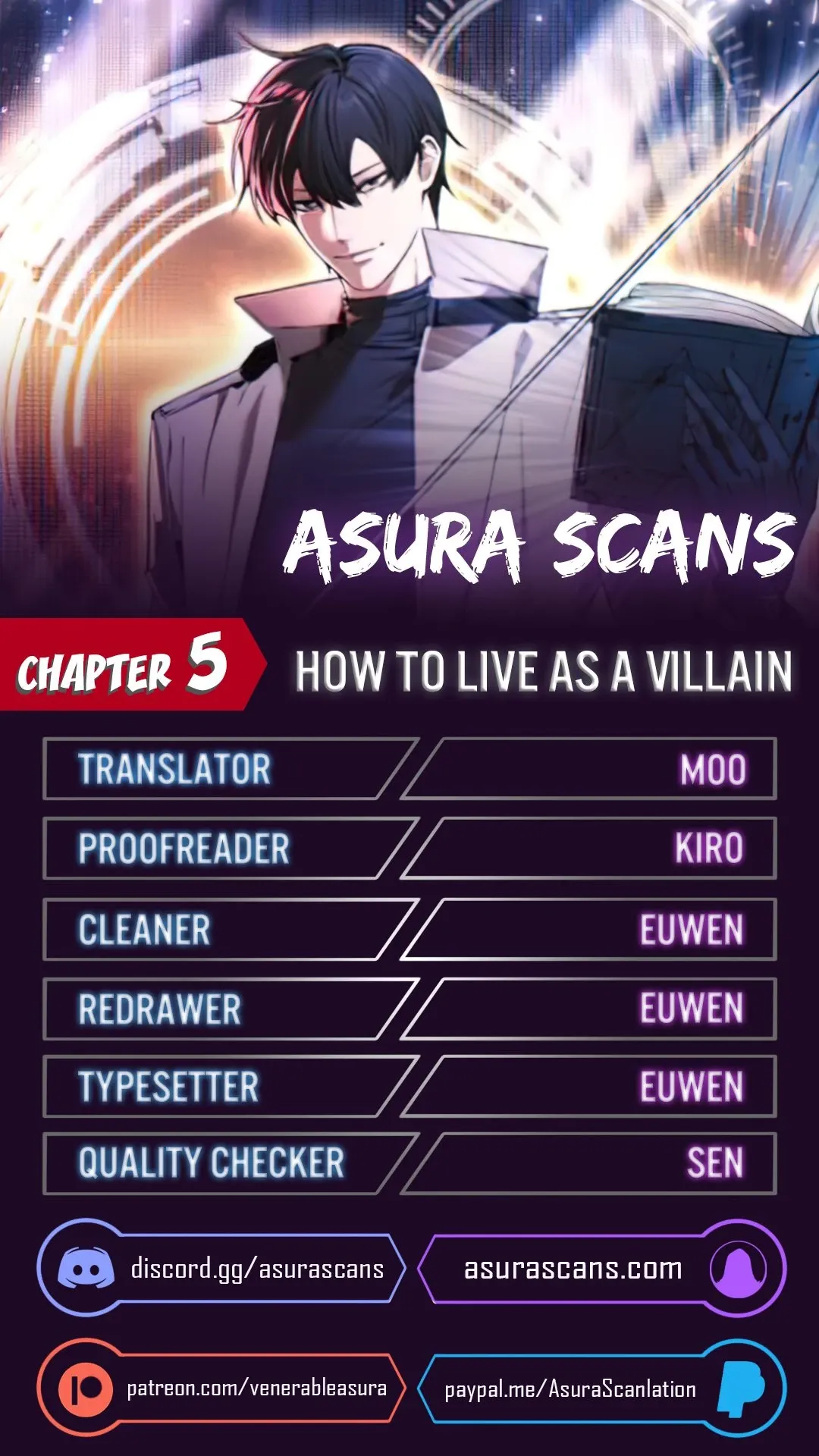 How To Live As a Villain Chapter 5 page 0