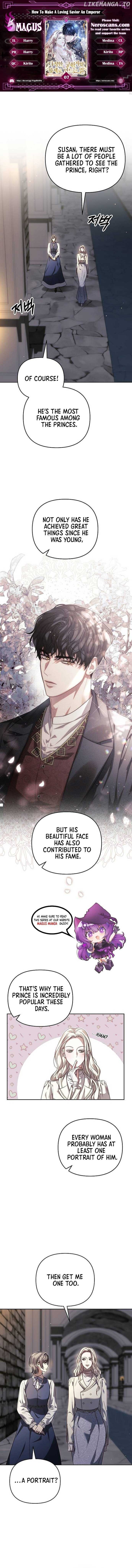 How To Make A Loving Savior an Emperor Chapter 7 page 0