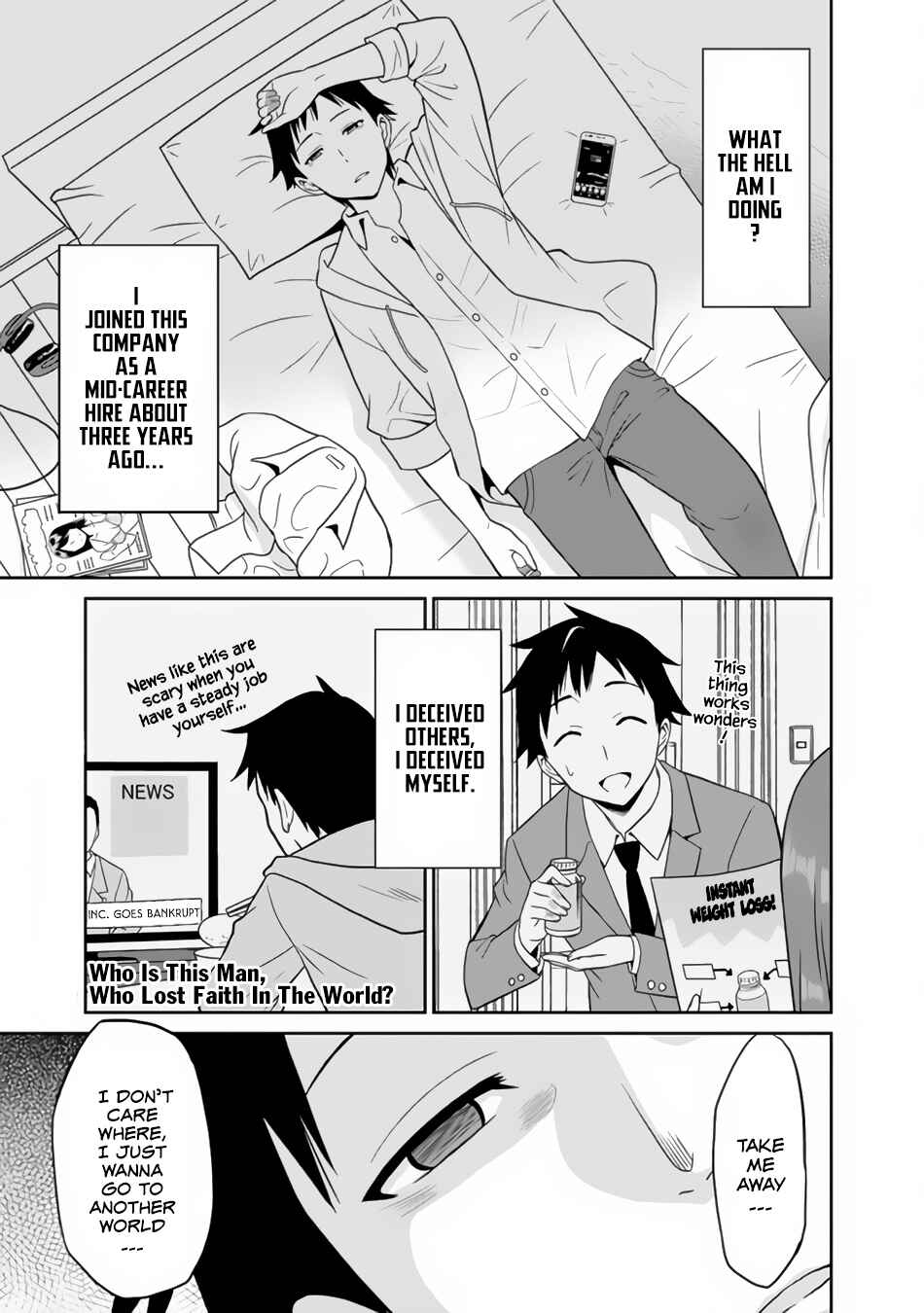 Humans are the Strongest Race ~Starting a Slow Life with an Elf Wife in a Different World~ Chapter 1 page 1