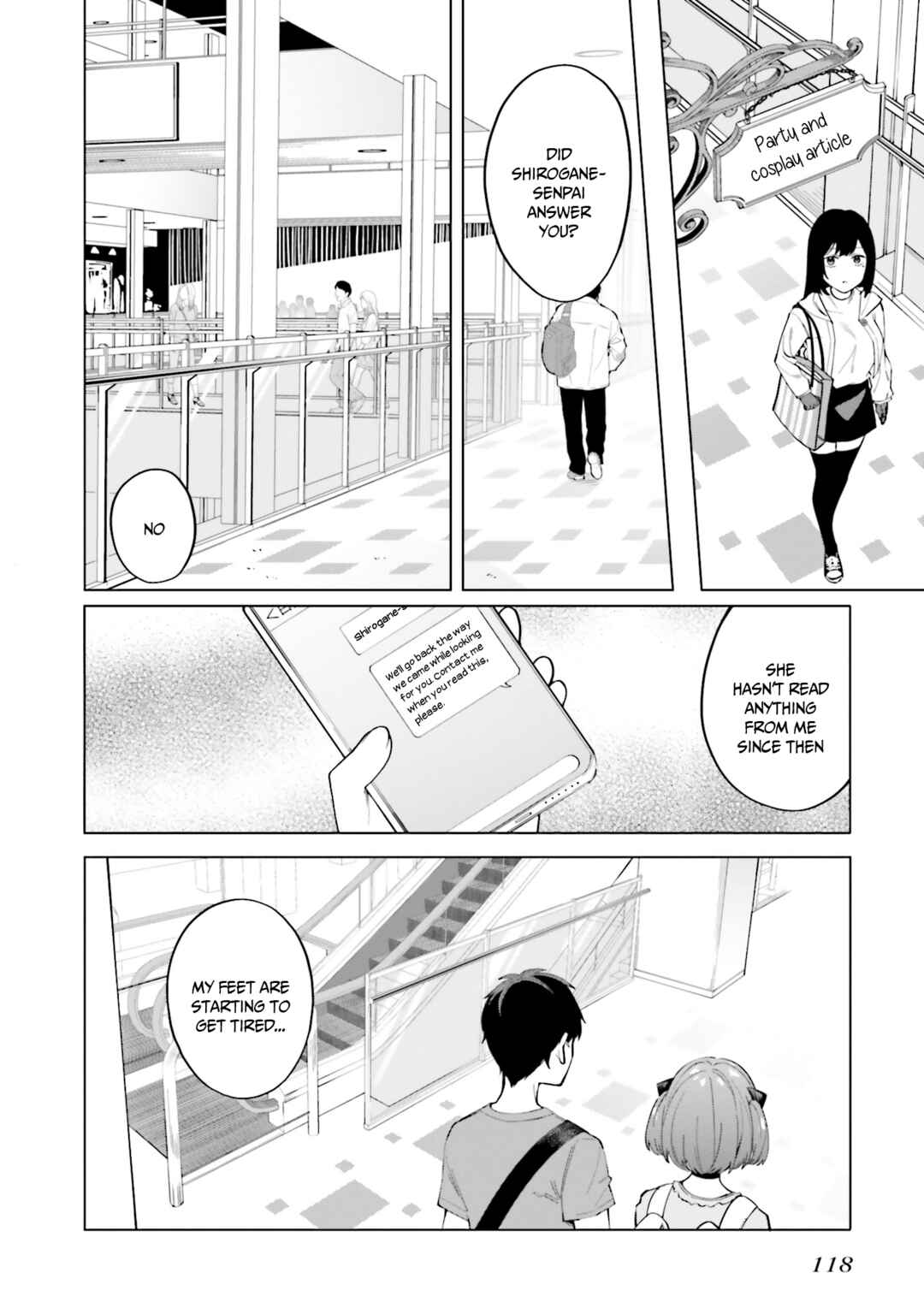 Hyoujou ga Issai Wakaranai Shirogane-san Chapter 11 page 6