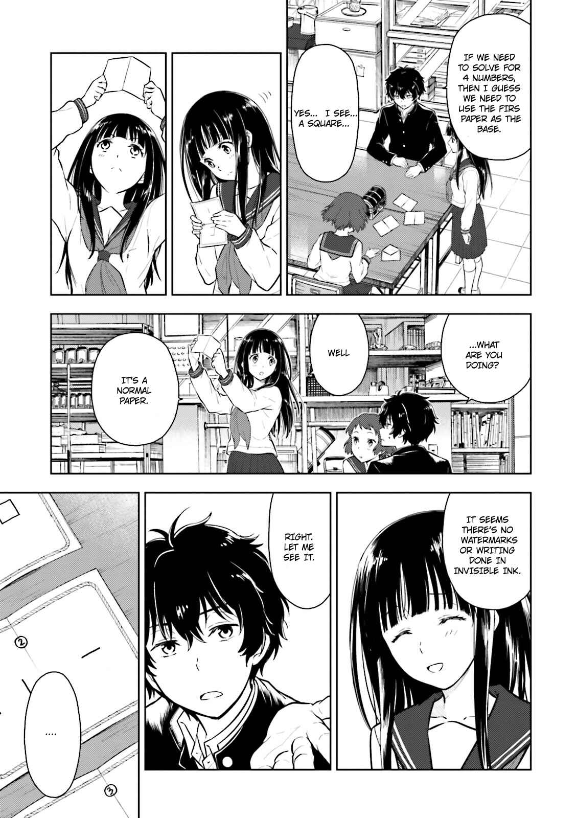 Hyouka Chapter 43 page 12