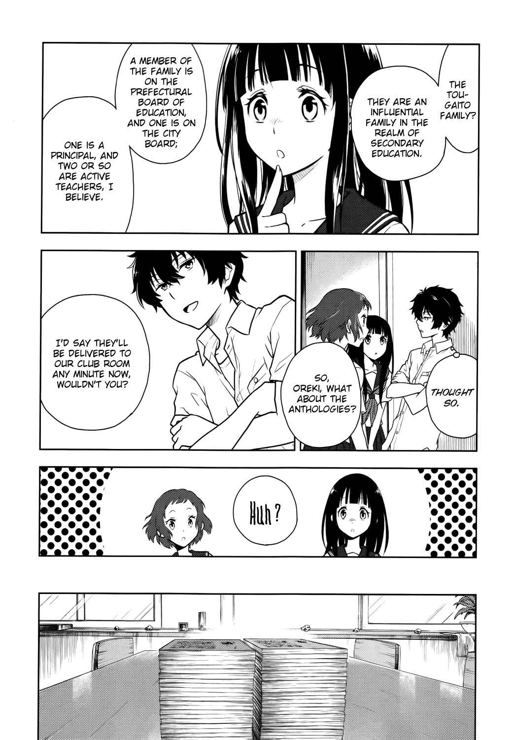 Hyouka Chapter 7 page 28