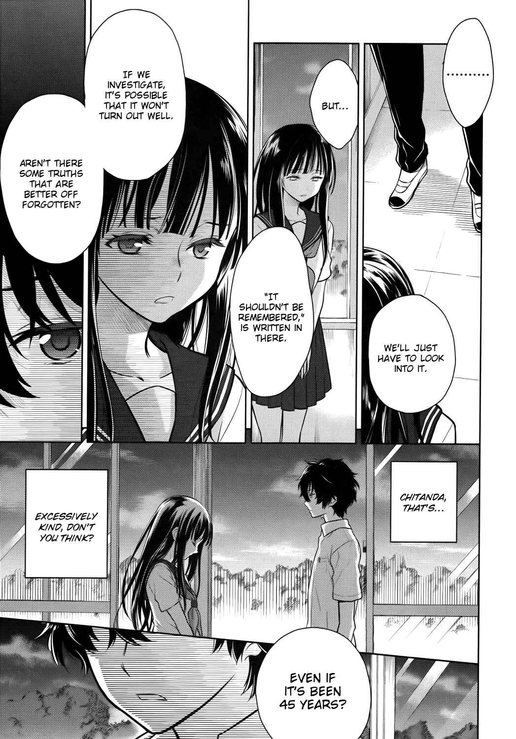 Hyouka Chapter 7 page 42