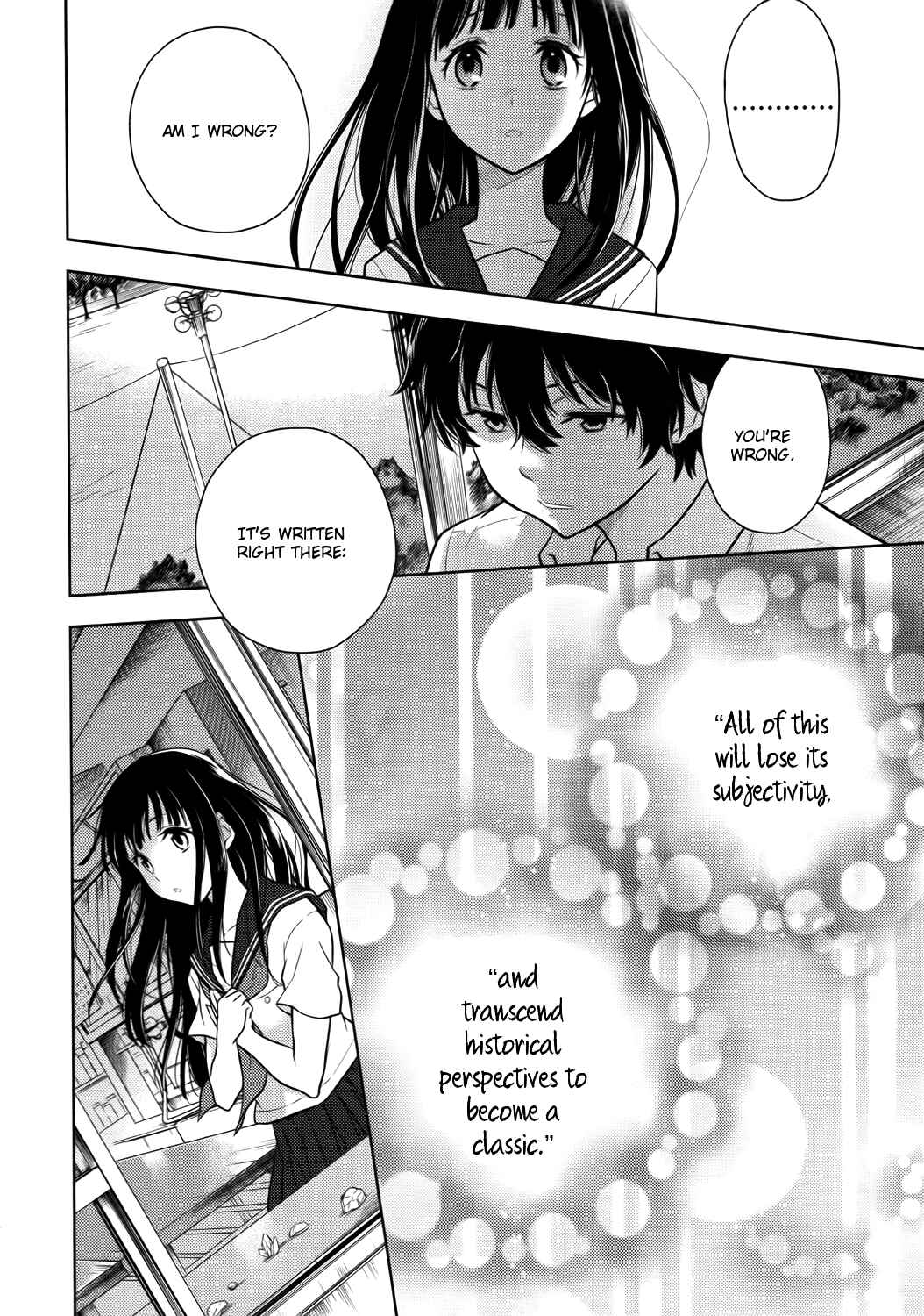 Hyouka Chapter 7 page 43
