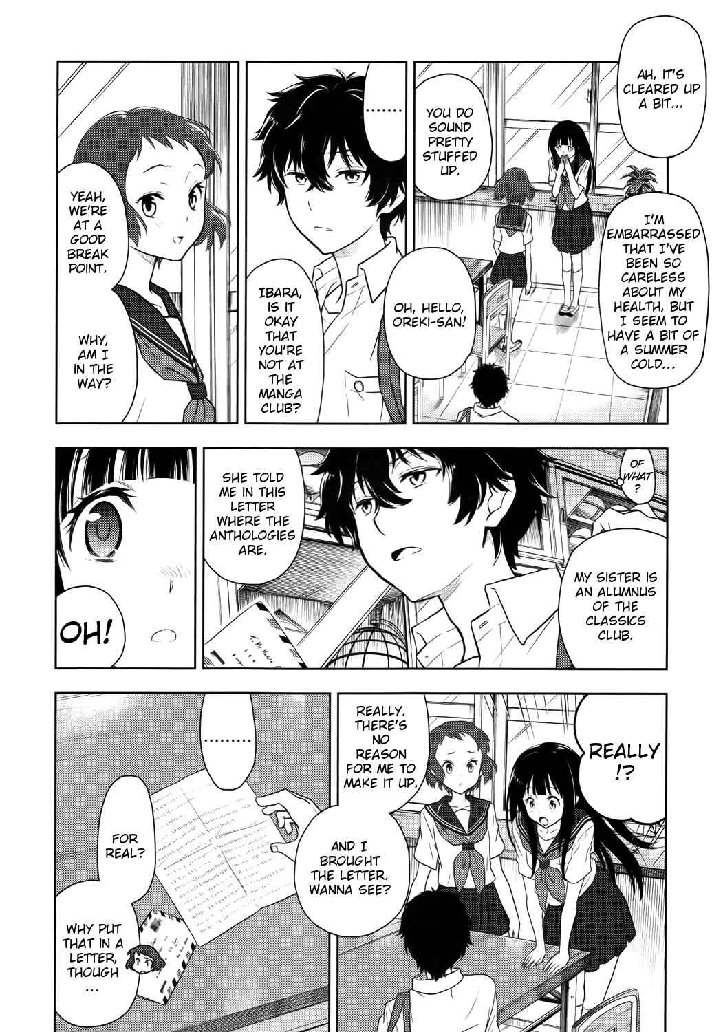 Hyouka Chapter 7 page 5