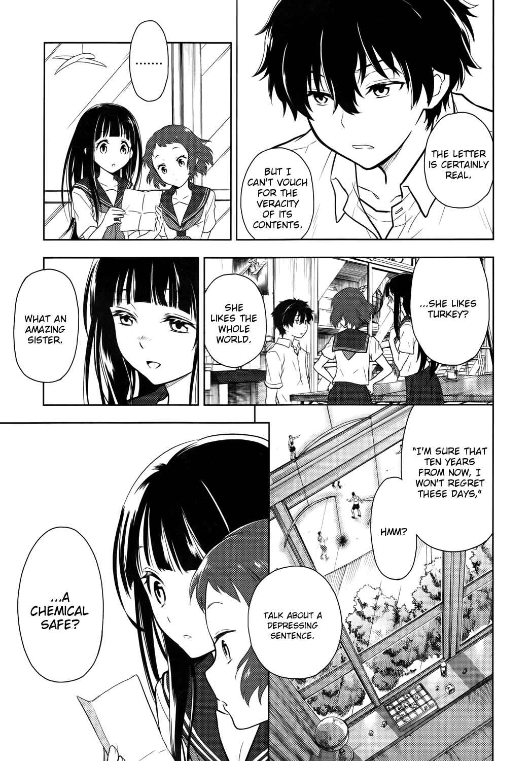 Hyouka Chapter 7 page 6