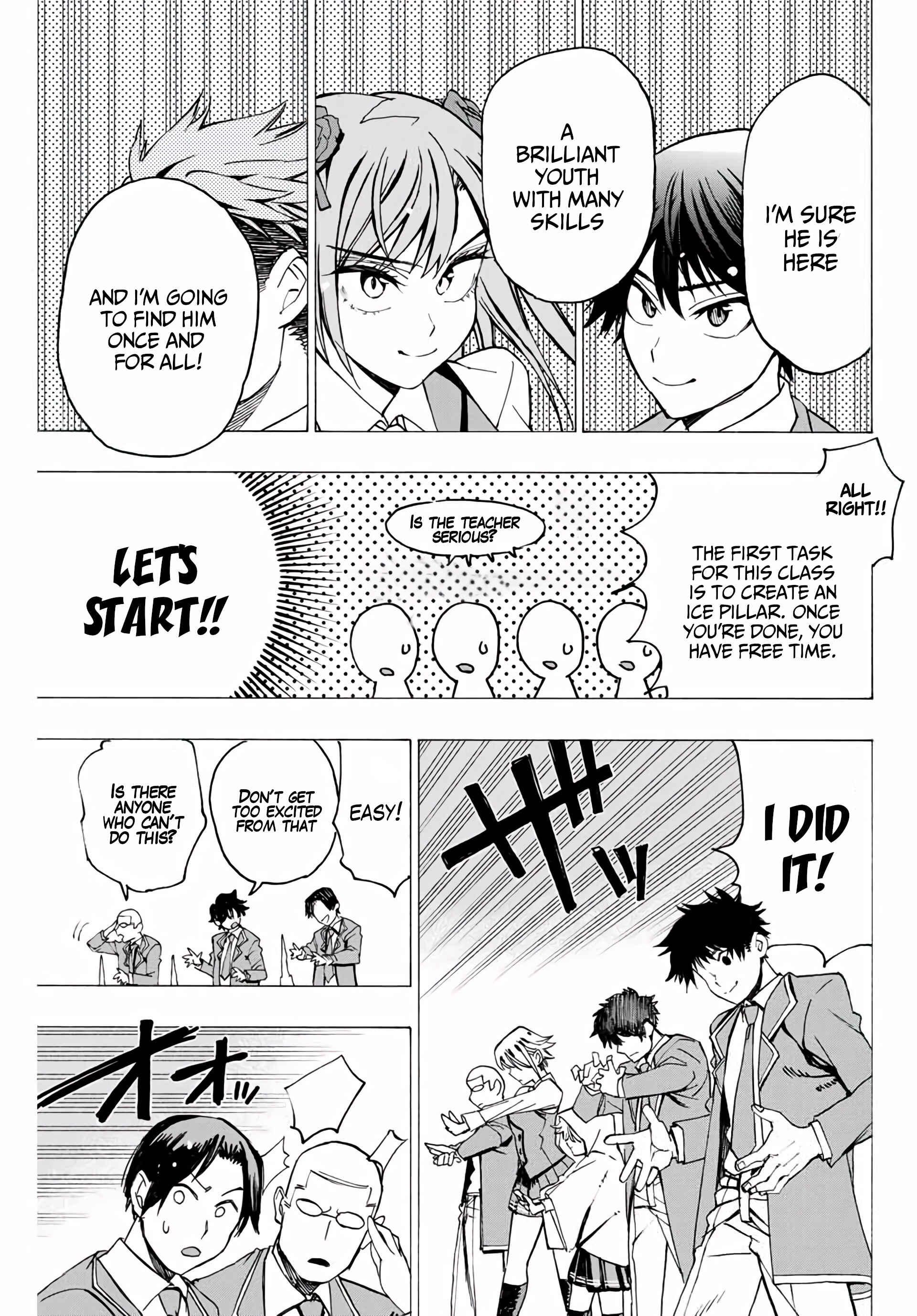 Hyouken no Majutsushi ga Sekai o Suberu Chapter 1 page 22