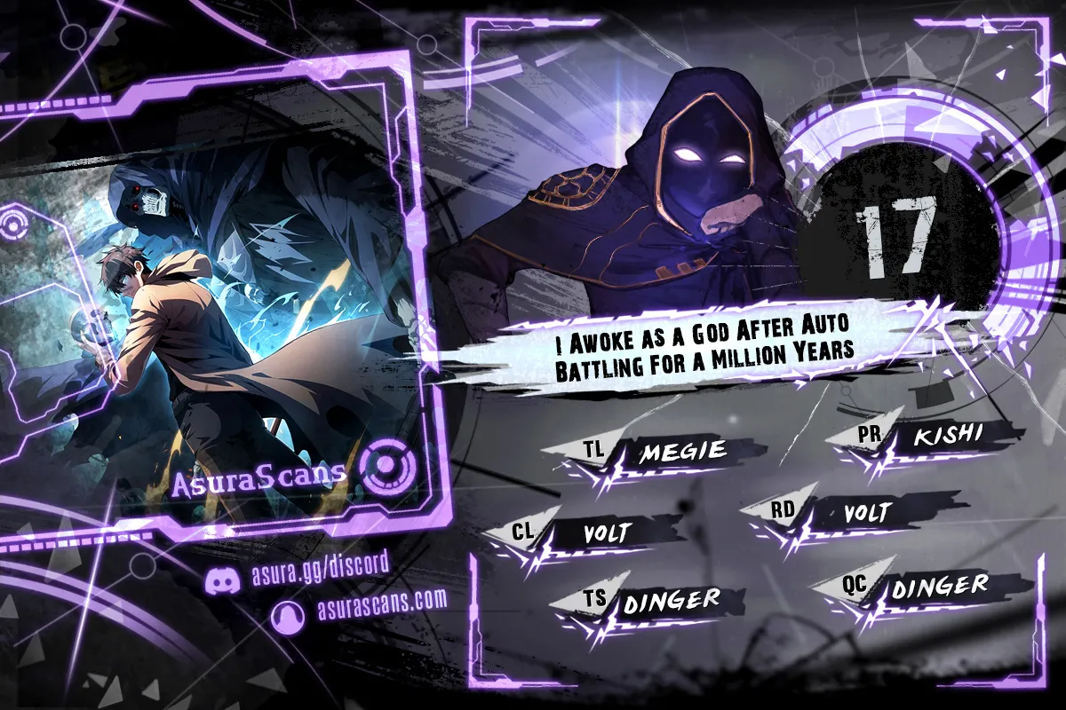 I Awoke as a God After Auto Battling For a Million Years Chapter 17 page 0