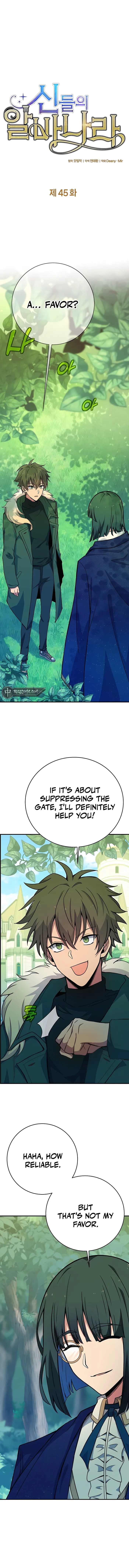 I Became A Part Time Employee For Gods Chapter 45 page 0