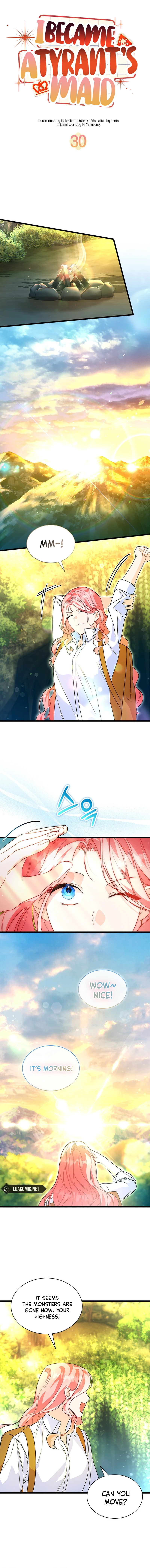 I Became a Tyrant’s Maid Chapter 30 page 8