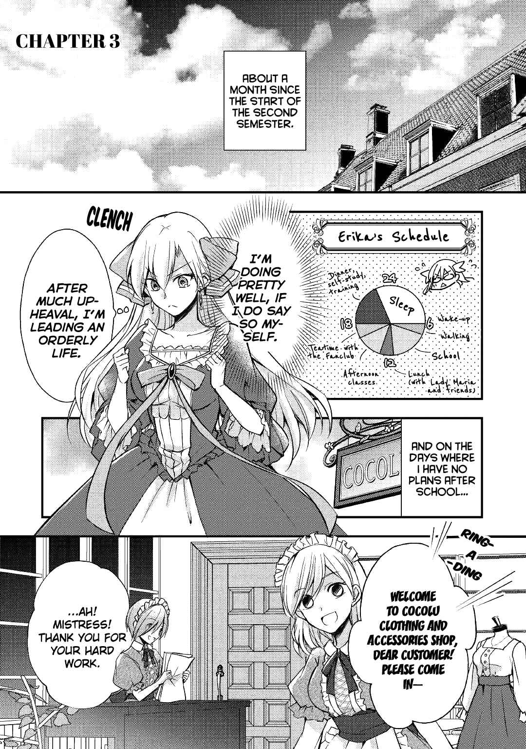 I Became a Villainess Chapter 3 page 1