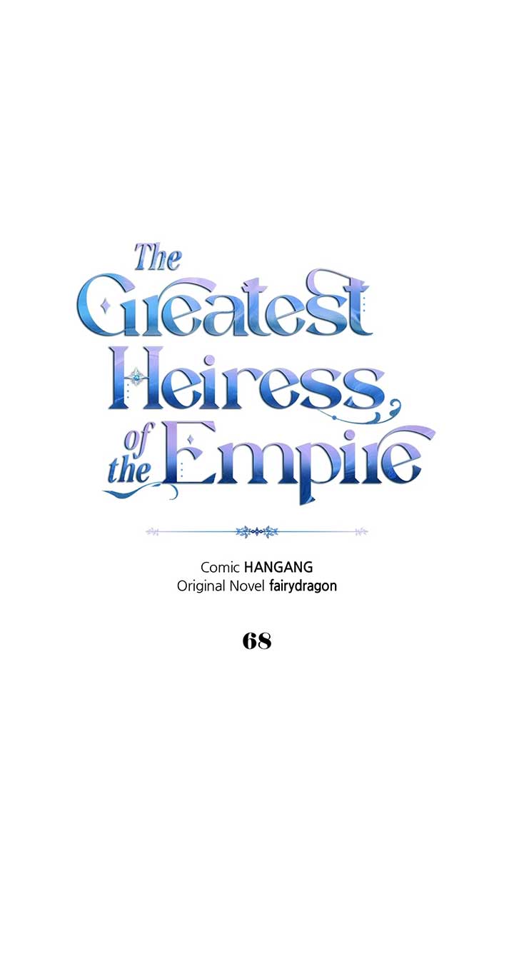 I Became the Greatest Heiress of the Empire Chapter 68 page 0