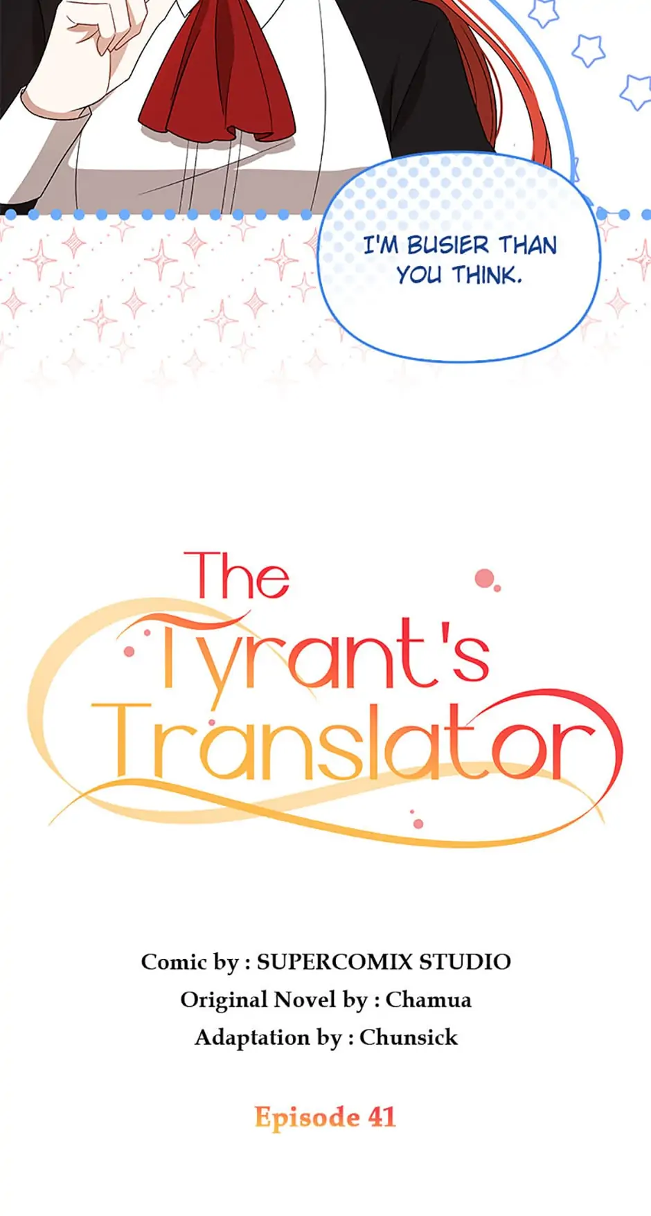 I Became the Tyrant’s Translator Chapter 41 page 44
