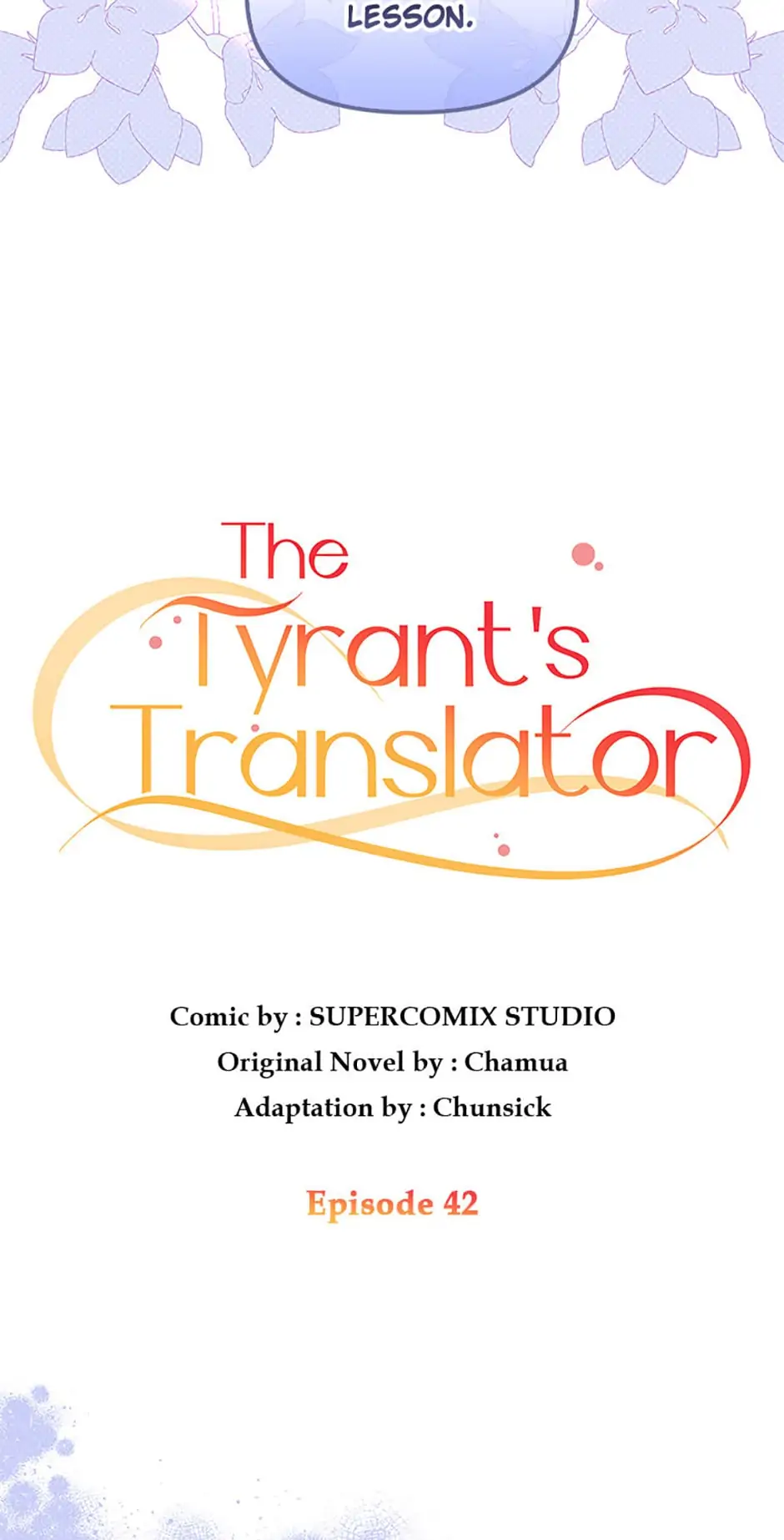 I Became the Tyrant’s Translator Chapter 42 page 7