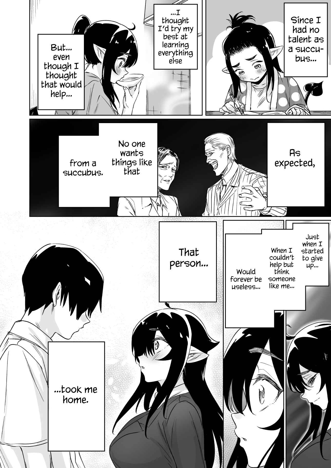 I Brought Home a Succubus Who Failed to Find a Job. Chapter 7 page 1