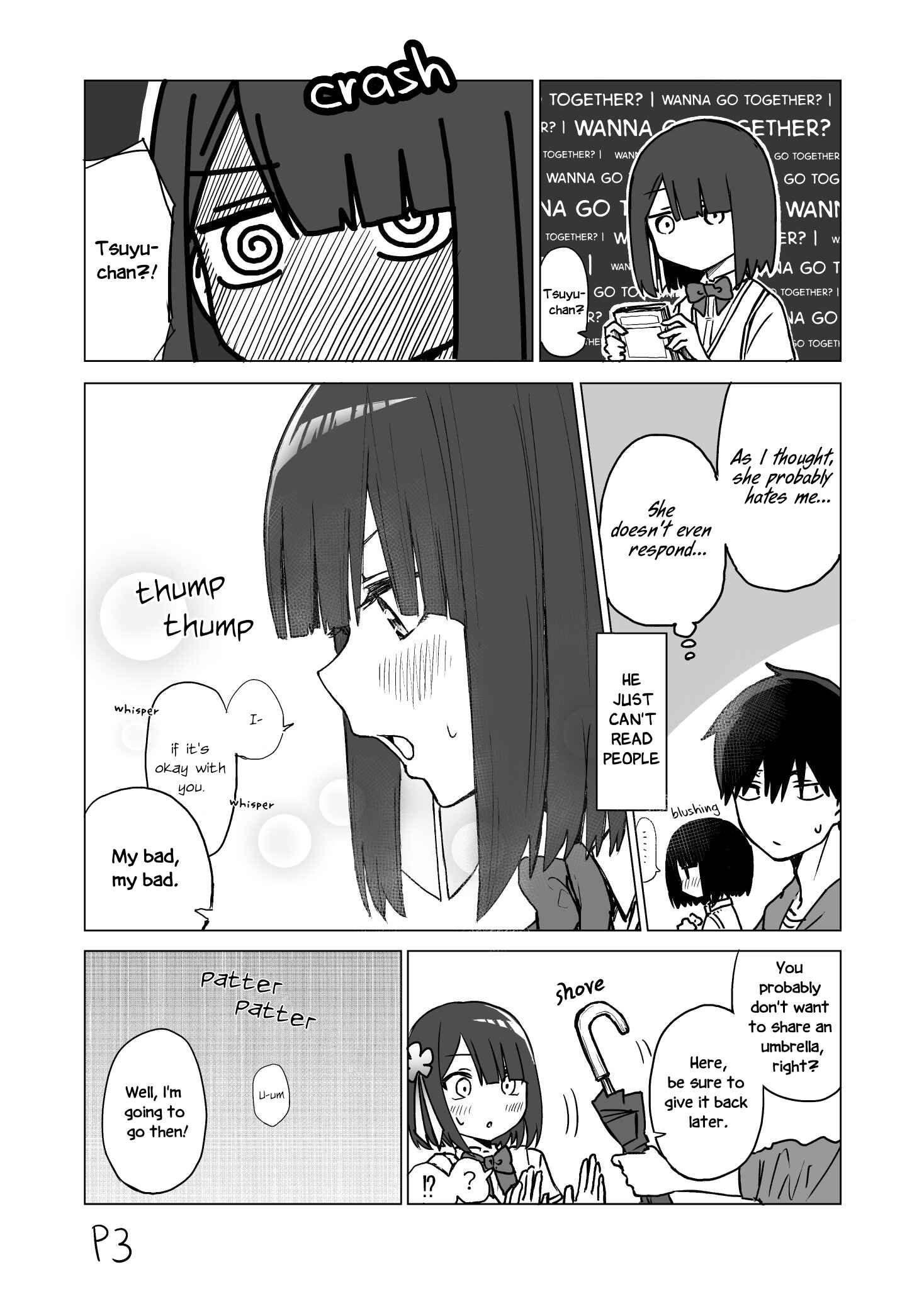 I Don't Know What My Little Sister's Friend Is Thinking!  (Pre-serialization) Chapter 3 page 2