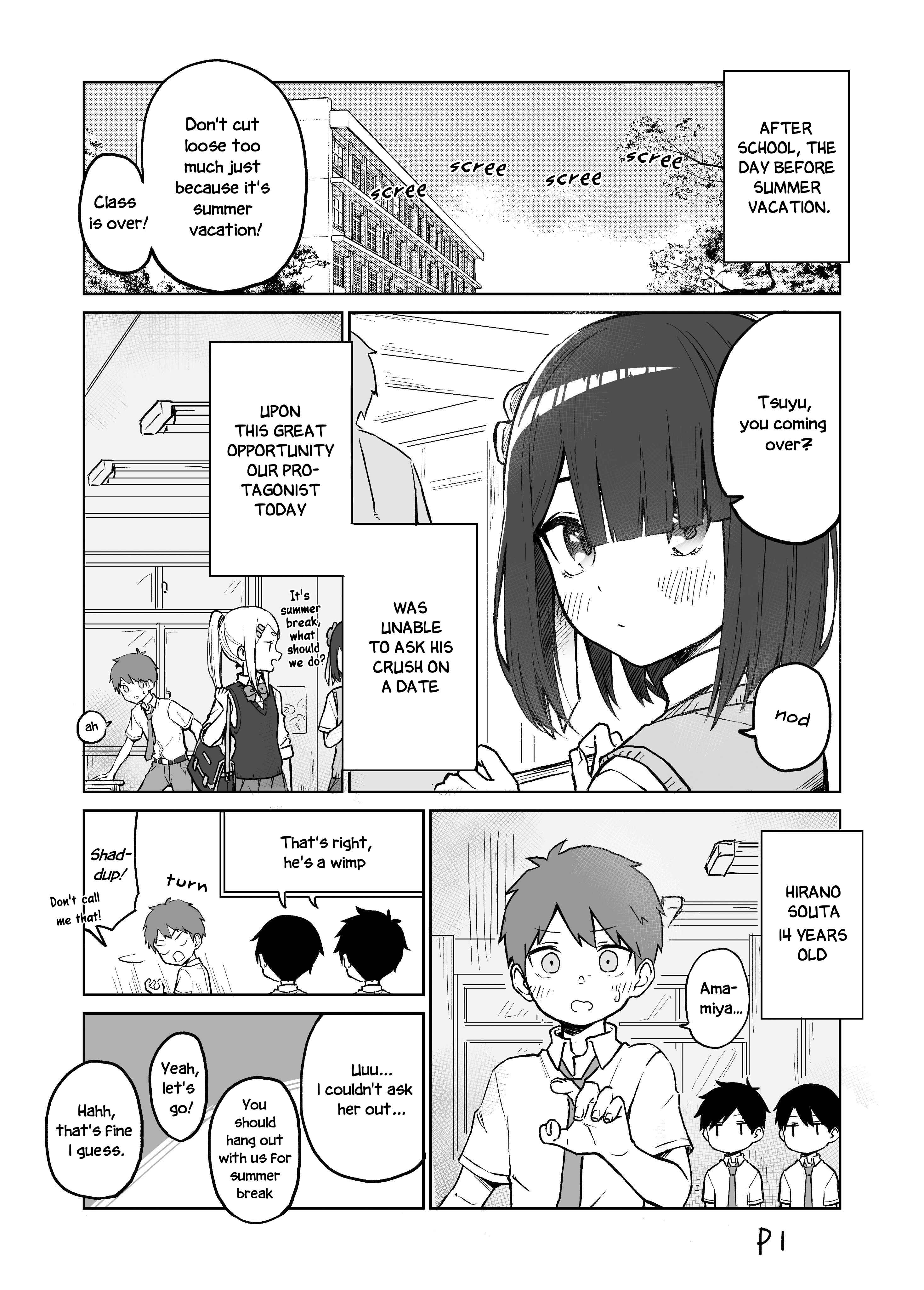 I Don't Know What My Little Sister's Friend Is Thinking!  (Pre-serialization) Chapter 9 page 1