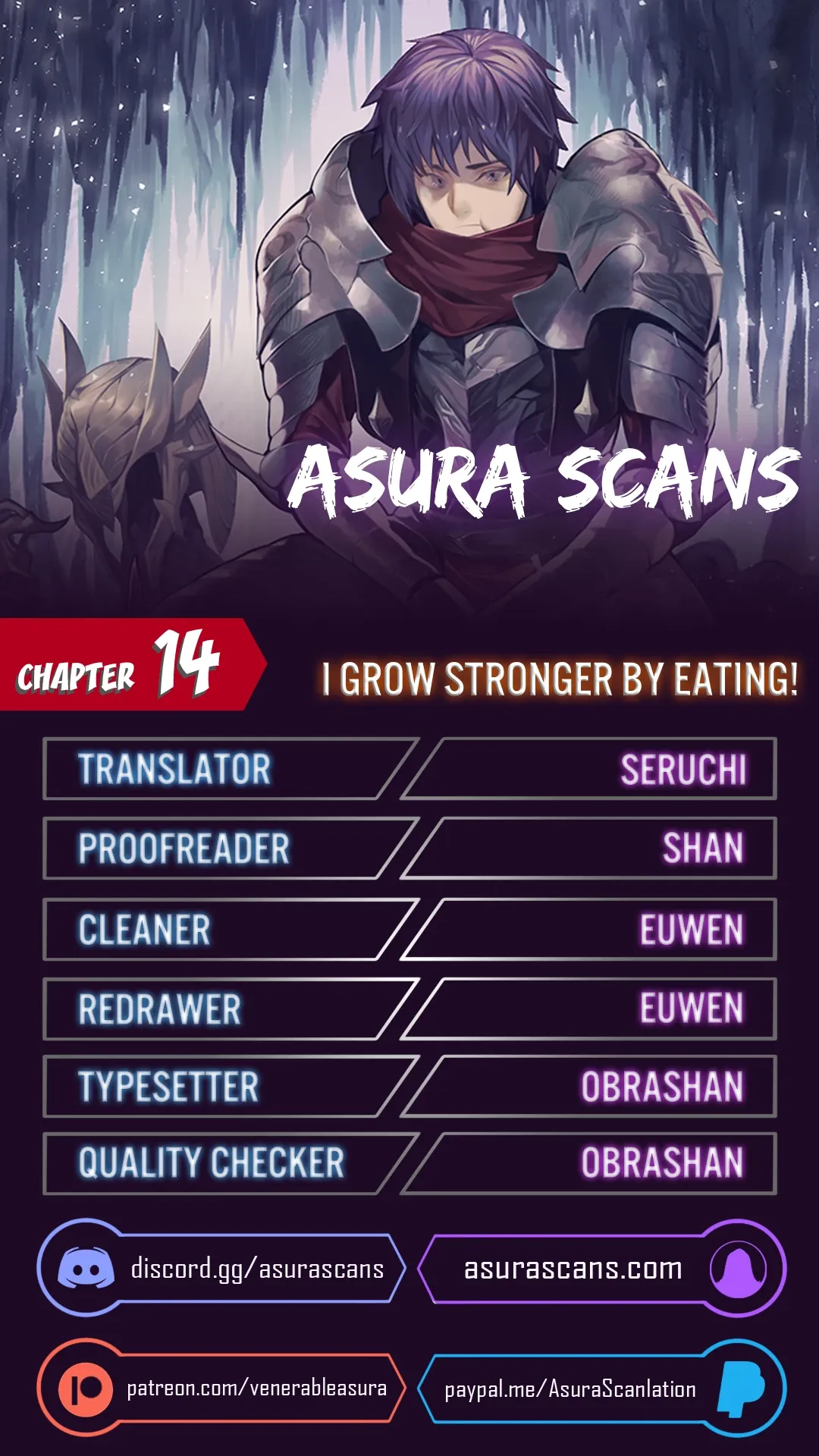 I Grow Stronger By Eating! Chapter 14 page 0