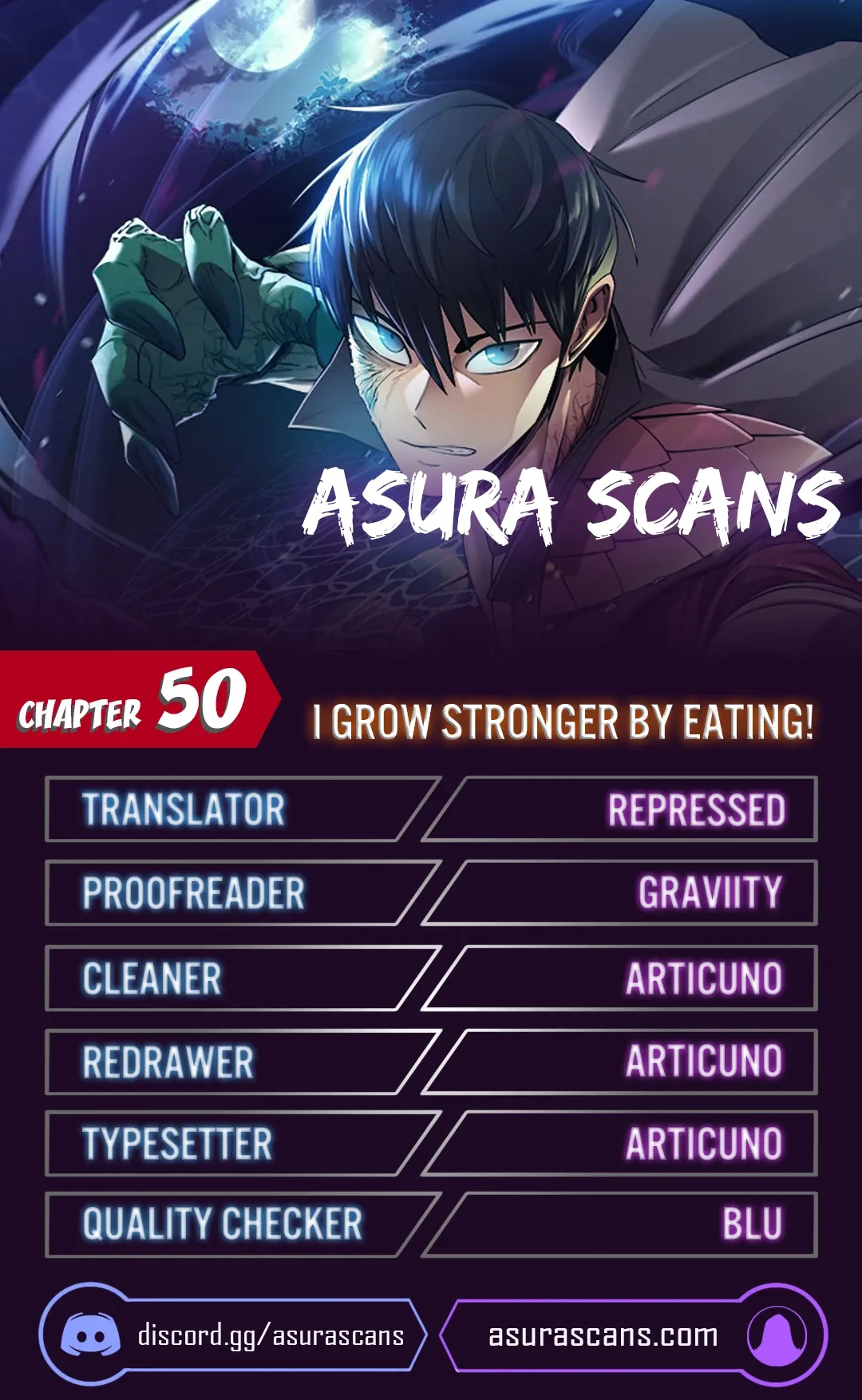 I Grow Stronger By Eating! Chapter 50 page 0