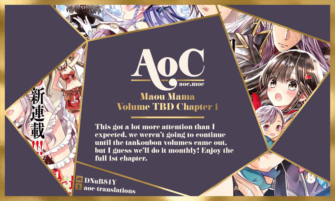 I Guess I Became the Mother of the Great Demon King's 10 Children in Another World Chapter 1.2 page 0