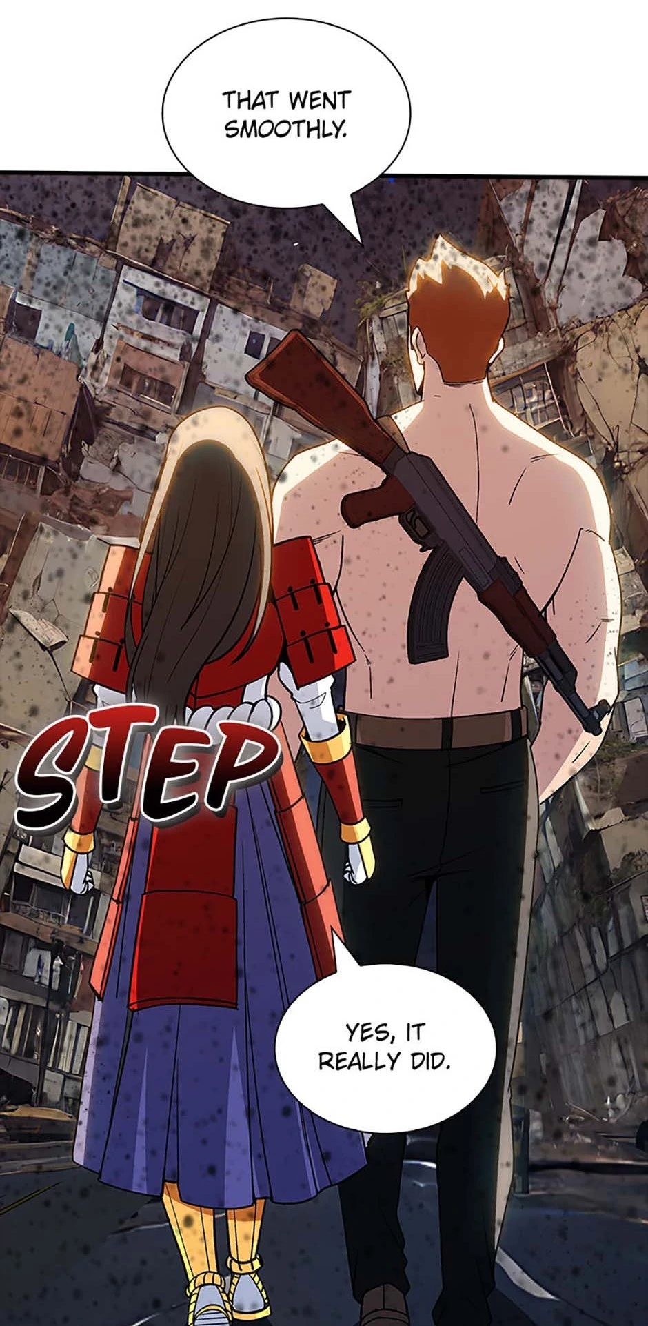 I have an SSS-rank Trait, but I want a Normal Life Chapter 125 page 34