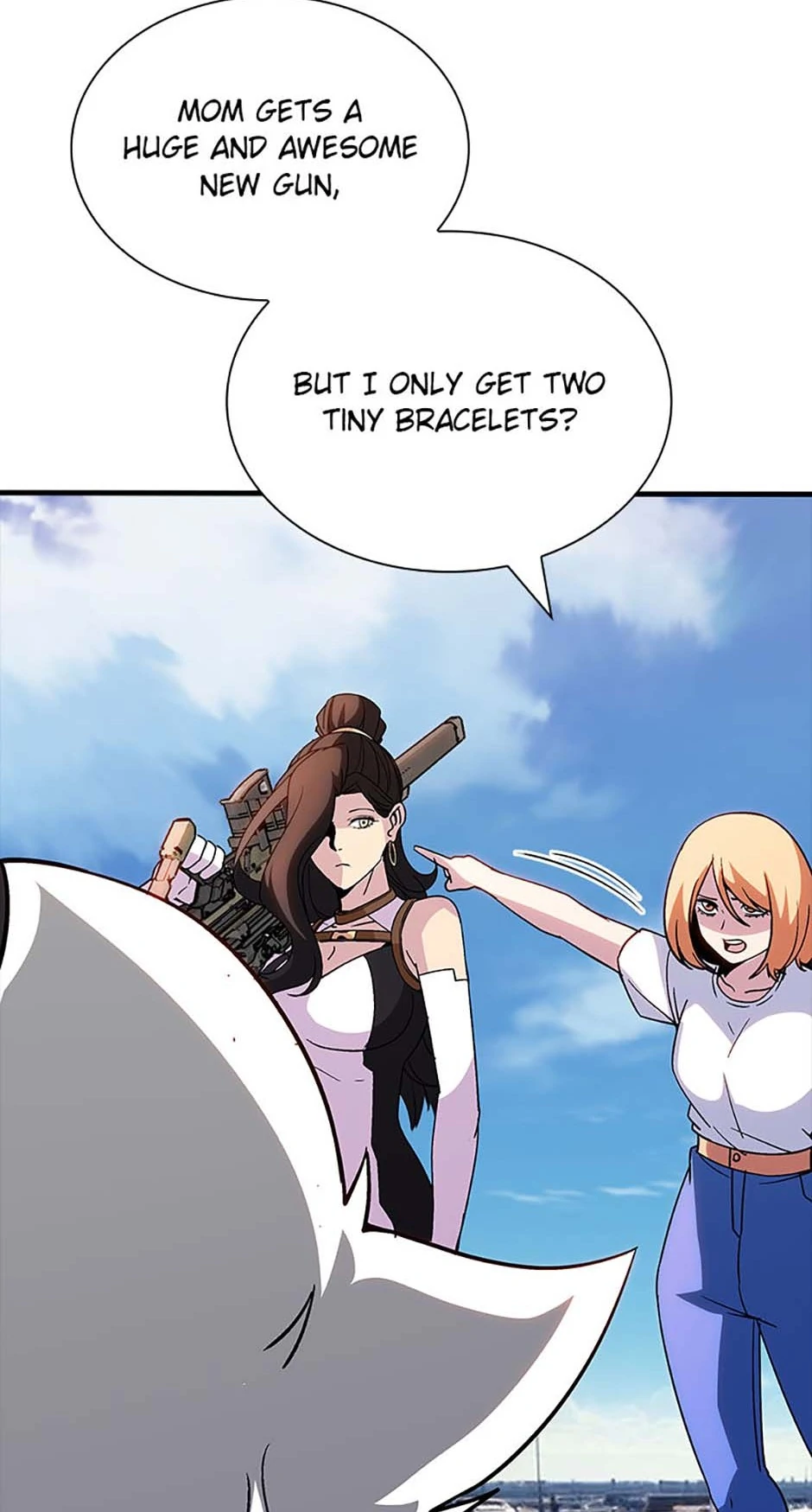 I have an SSS-rank Trait, but I want a Normal Life Chapter 127 page 56