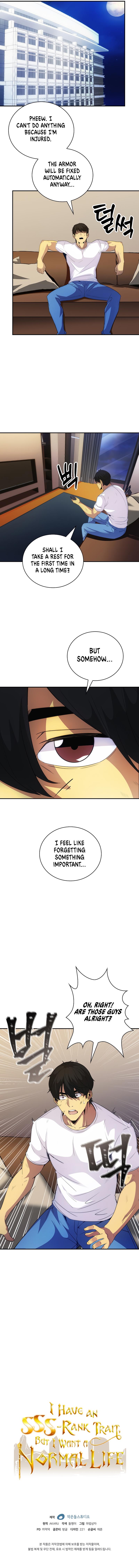 I have an SSS-rank Trait, but I want a Normal Life Chapter 22 page 12
