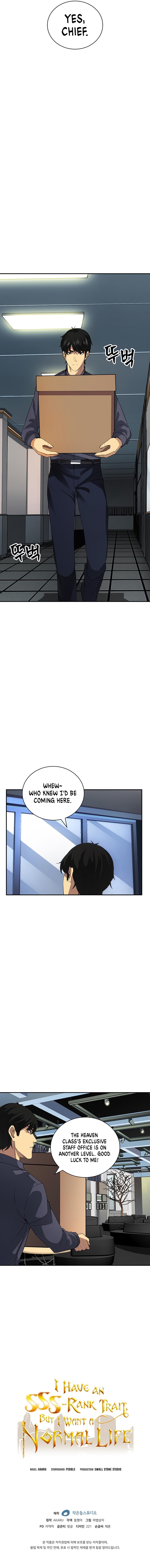 I have an SSS-rank Trait, but I want a Normal Life Chapter 5 page 16