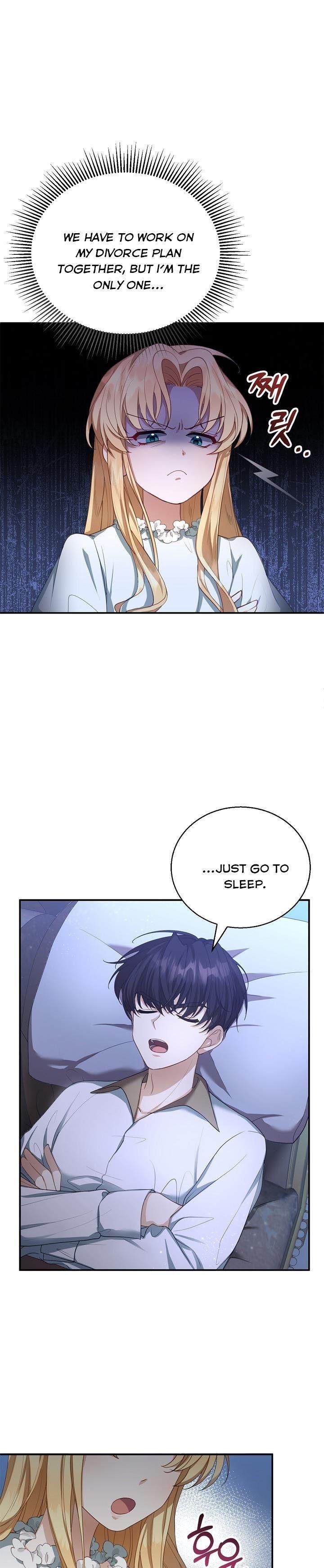 I plan to divorce my Villain husband, but we have A Child Chapter 3 page 6