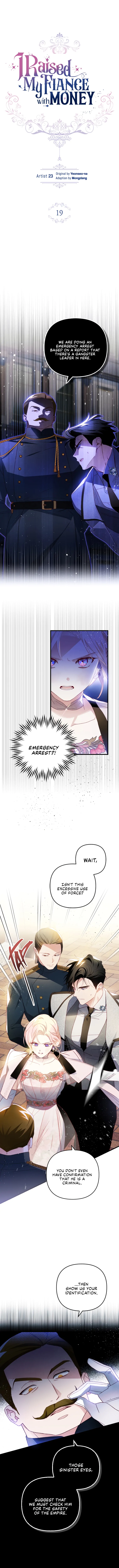 I Raised My Fiancé with Money Chapter 19 page 1