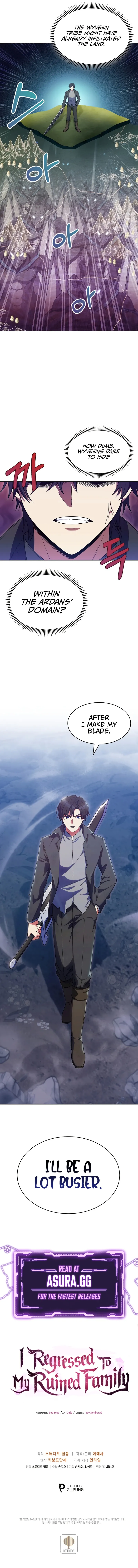 I Regressed to My Ruined Family Chapter 25 page 11