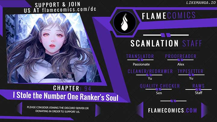 I Stole the Number One Ranker’s Soul Chapter 94 page 0